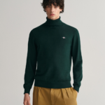 Maglia a collo alto in lana e cotone Gant 8060070