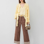 Pantaloni misto lino Marella TROTTO