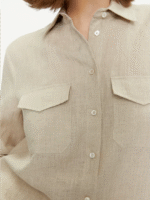 Camicia in lino Marella ALCIDE - immagine 2