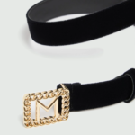 Cintura in velluto Marella ULIVO