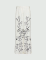 Pantalone palazzo con stampa ART.365 Marella PESCO - immagine 5