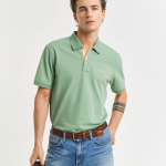 Polo in piqué a contrasto Gant 2062026