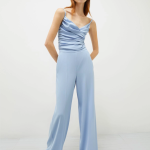 Pantalone palazzo in crêpe envers satin Marella ANVERSA