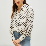 Camicia in seta stampata Marella CONIO