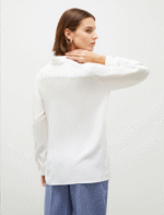 Camicia in crêpe con cintura a fiore Marella INACO - immagine 3
