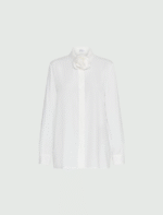 Camicia in crêpe con cintura a fiore Marella INACO - immagine 5