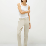 Pantalone in cotone stretch Marella MIELE