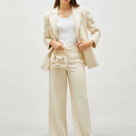 Pantalone in tessuto natté Marella MISSION