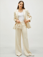 Pantalone in tessuto natté Marella MISSION