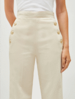 Pantalone in tessuto natté Marella MISSION - immagine 3