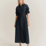 Abito chemisier in denim Marella TARTUFO