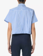 Camicia corta in popeline Marella VERANDA - immagine 3