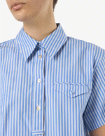 Camicia corta in popeline Marella VERANDA - immagine 4