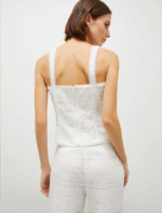 Top a bustier in voile Marella CAMELOT - immagine 4
