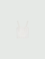 Top a bustier in voile Marella CAMELOT - immagine 5