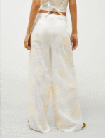 Pantalone in lino ricamato Marella KADIAK - immagine 2