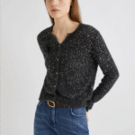 Cardigan in maglia con paillette Marella SABA1