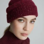 Berretto in misto cashmere con paillette Marella ENSIGN