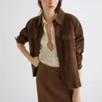 Camicia in suede Marella GIOCO
