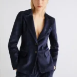 Blazer monopetto in velluto a coste Marella IDALIO