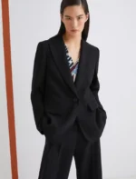 Giacca monopetto in envers satin Marella KELLY