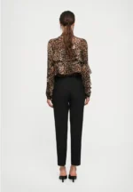 Pantaloni in viscosa stretch Marella LECCIO - immagine 4