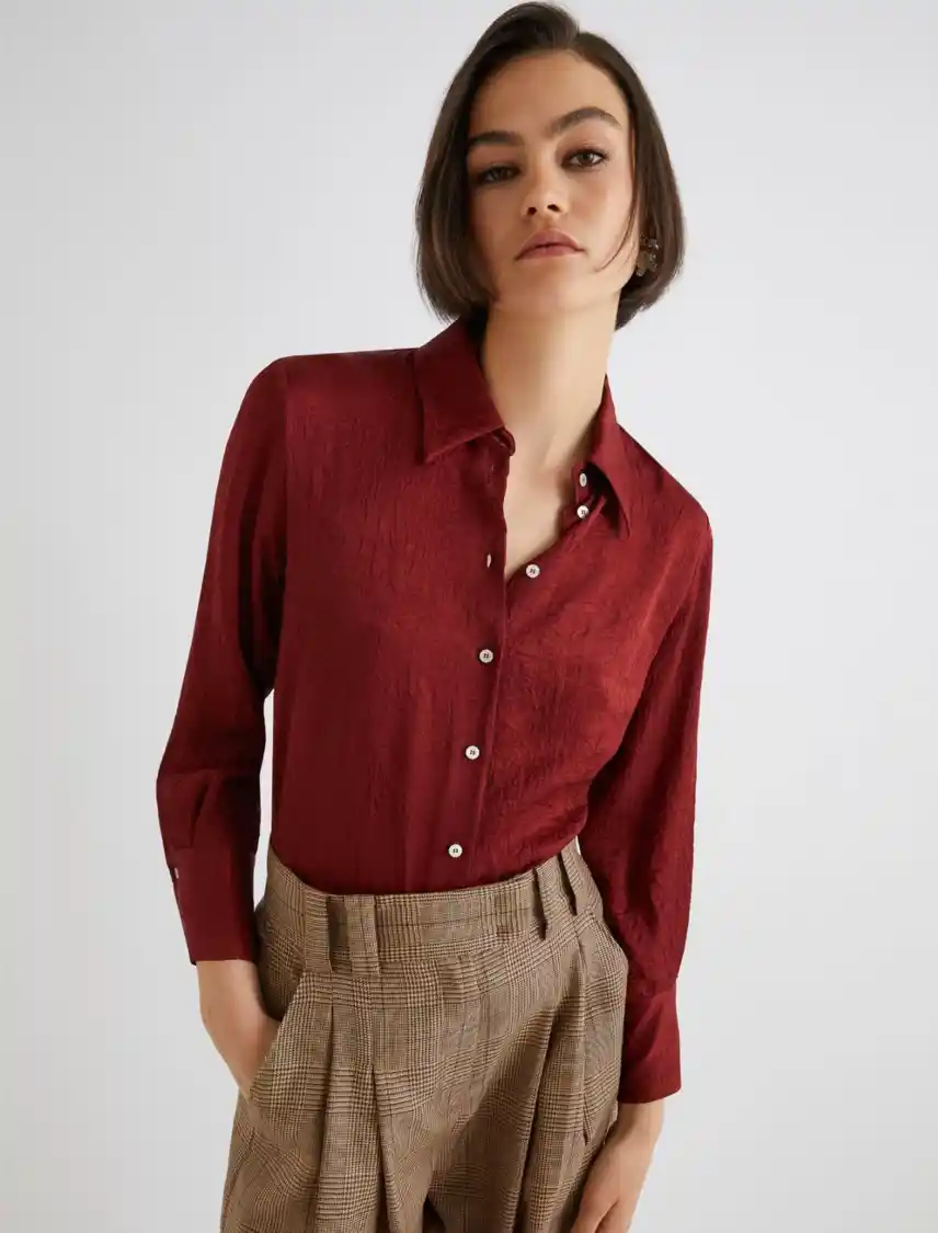LIRICO3 Camicia effetto crinckle Marella LIRICO - immagine 1