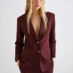 Blazer in tela di misto viscosa Marella NELSON
