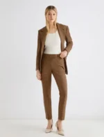 Pantalone chino in tessuto stretch Marella OPACO