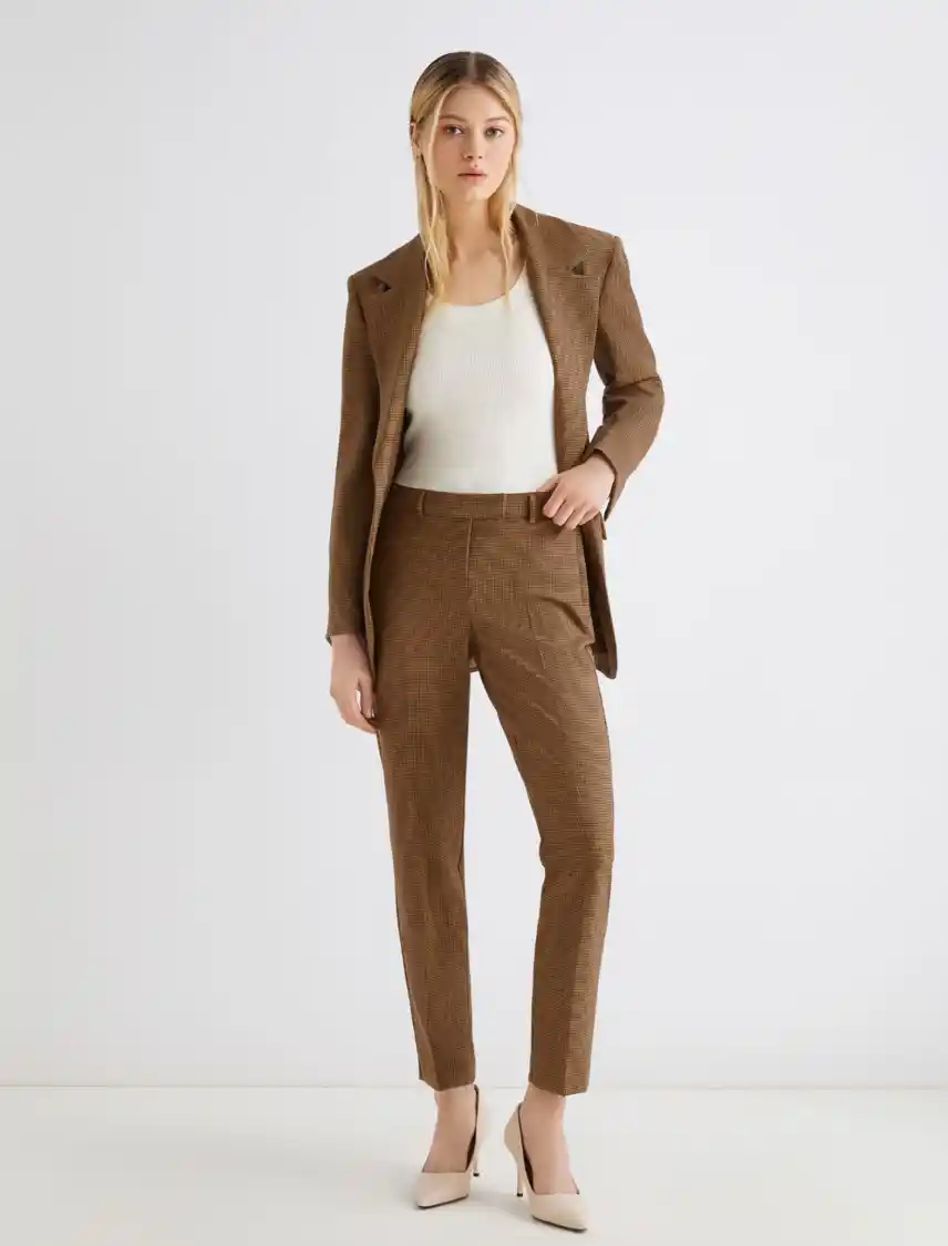 OPACO3 Pantalone chino in tessuto stretch Marella OPACO - immagine 1