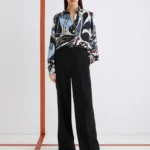 Pantalone in envers satin Marella PASCIA