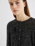 Cardigan in maglia con paillette Marella SABA1 - immagine 4