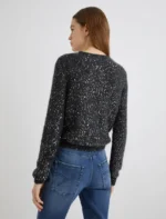 Cardigan in maglia con paillette Marella SABA1 - immagine 3