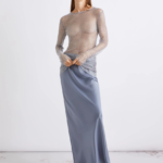 Gonna scivolata in satin Marella MLLARCELLA