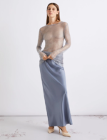 Gonna scivolata in satin Marella MLLARCELLA