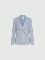 Blazer in chevron di misto lino Marella MLLBUSSOLA