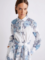 Chemisier in popeline di cotone stretch Marella MLLFORMICA - immagine 2