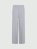 Pantalone dritto in tela stretch malfilé Marella MLLGIUNCHI - immagine 5