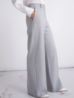 Pantalone dritto in tela stretch malfilé Marella MLLGIUNCHI - immagine 2