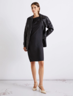 Abito in twill di seta con scollo asimmetrico Marella MLLREA - immagine 4