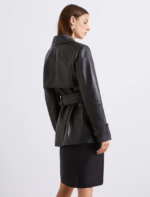 Trench in pelle Marella MLLVISINO - immagine 3