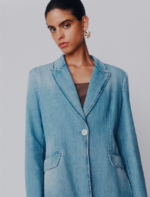 Blazer in denim chiaro Marella MLSFURETTO - immagine 2