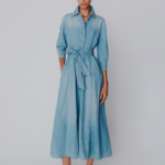 Chemisier lungo in denim fluido Marella MLSGIAMBO