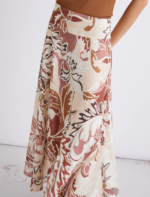 Gonna in lino stampato Marella MLSOSPITE - immagine 3
