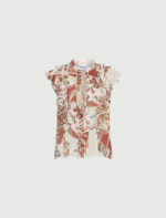 Top in georgette stampato Marella MLSUGOLA - immagine 5