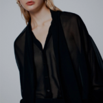 Blusa con nastro in georgette crêpe Marella MLTGIURIA