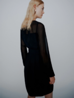 Abito con cintura in envers satin e georgette Marella MLTLACUN - immagine 5