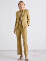 Pantalone flare in lino Marella MLLACCIAIO1