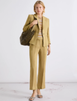 Blazer aderente in lino delavé Marella MLLCARDATO - immagine 5