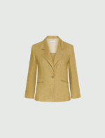 Blazer aderente in lino delavé Marella MLLCARDATO - immagine 6
